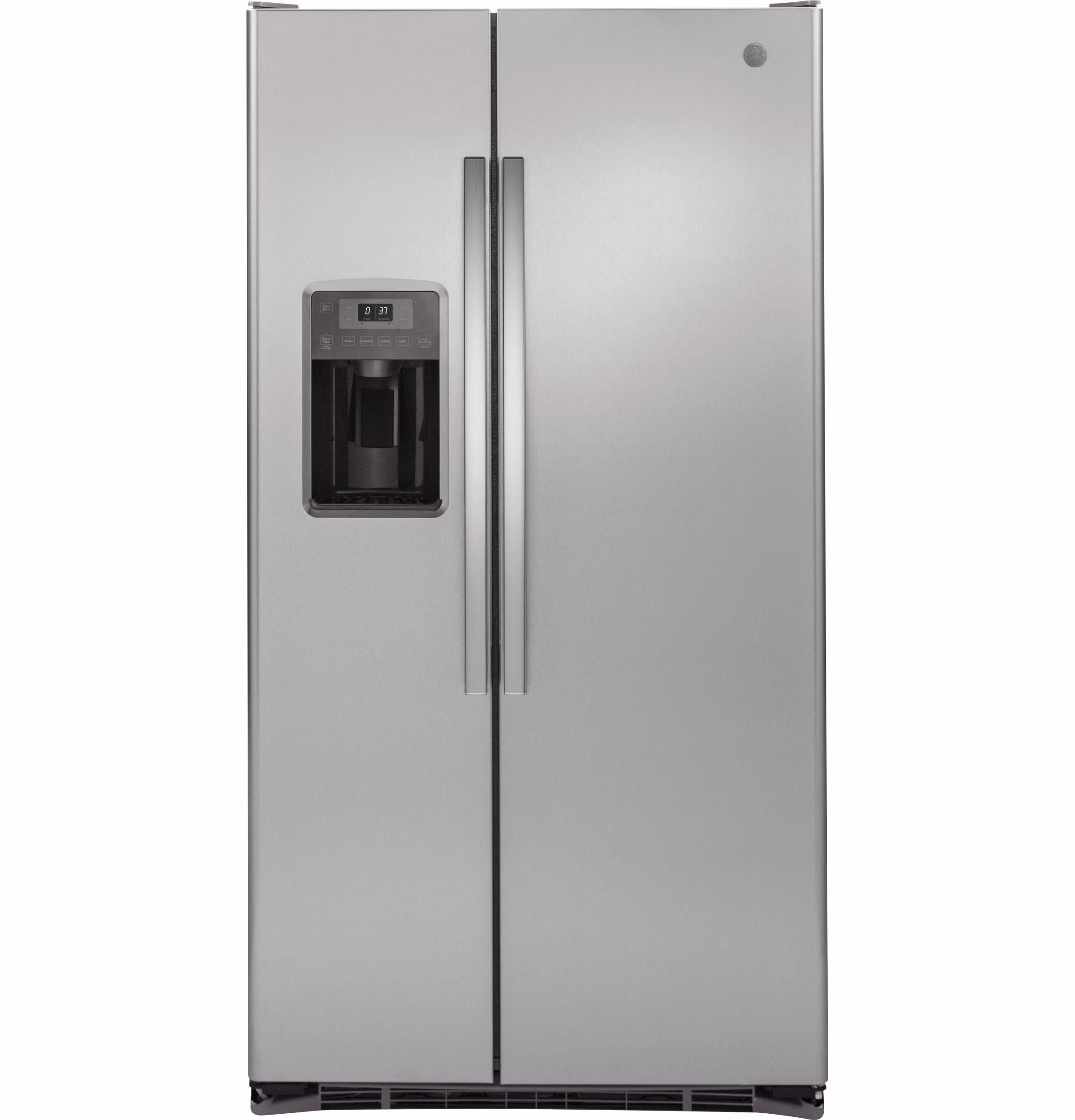 GE GZS22DSJSS 22 Cu. Ft. Stainless Counter-Depth Side-by-Side Refrigerator